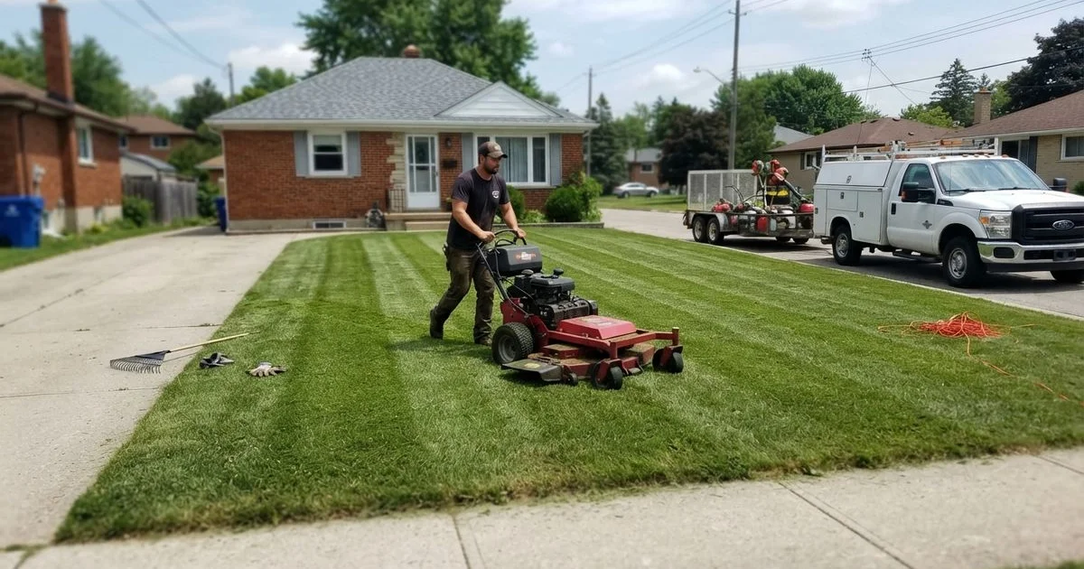 What lawn care and maintenance costs in Ontario