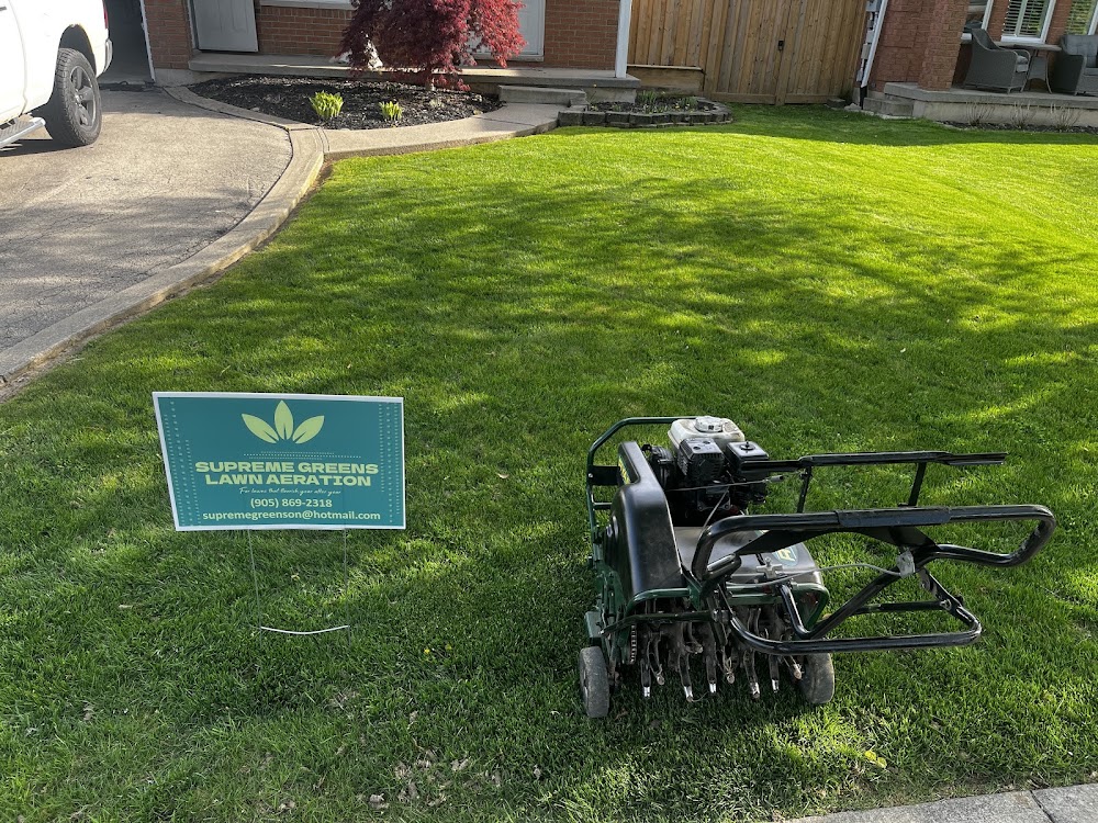 Supreme Greens Lawn Aeration